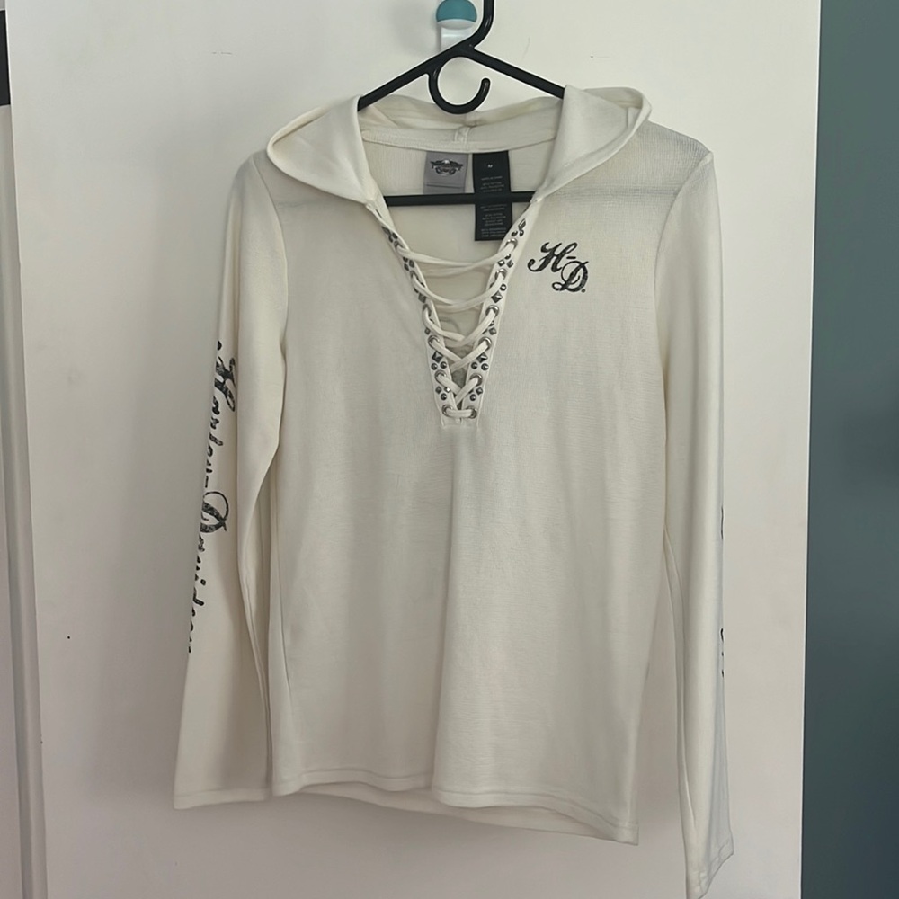 Harley Davidson waffle long sleeve